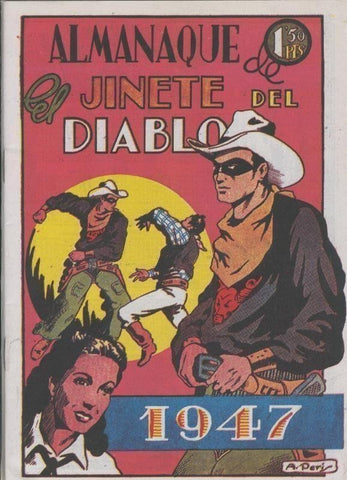 Facsimil: El Jinete del Diablo, almanaque para 1947