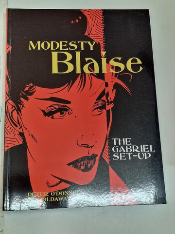 (Titan Books) Modesty Blaise: The Gabriel Set-Up. Primera edición april 2004