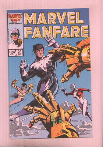 Marvel Comics: Marvel Fanfare vol 1 numero 28: Murder by numbers 1,2,3