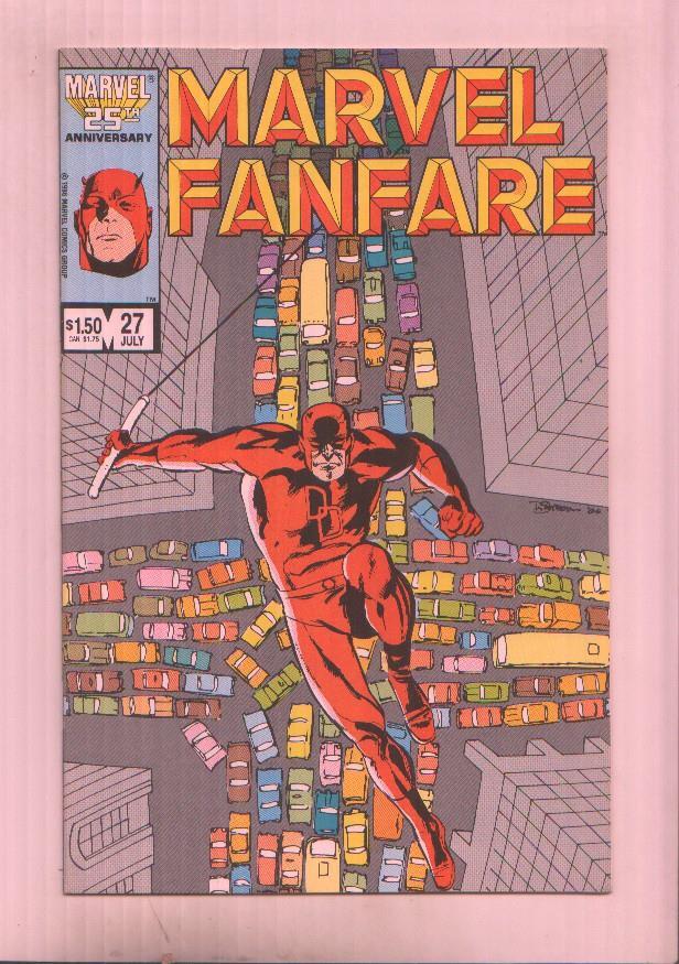 Marvel Comics: Marvel Fanfare vol 1 numero 27: Cars