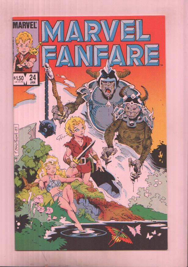 Marvel Comics: Marvel Fanfare vol 1 numero 24: The Were Men of Lord Raven