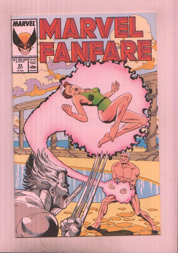 Marvel Comics: Marvel Fanfare vol 1 numero 33: Shadows on the soul