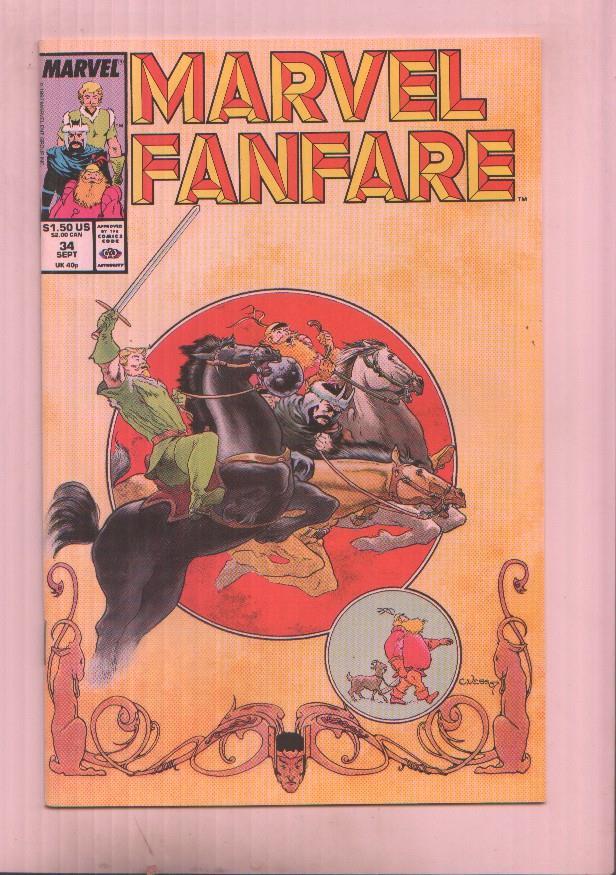 Marvel Comics: Marvel Fanfare vol 1 numero 34: Life with volstagg