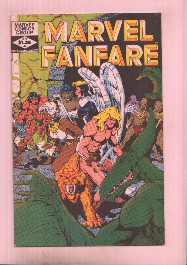 Marvel Comics: Marvel Fanfare vol 1 numero 04: Lost Souls