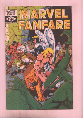 Marvel Comics: Marvel Fanfare vol 1 numero 04: Lost Souls