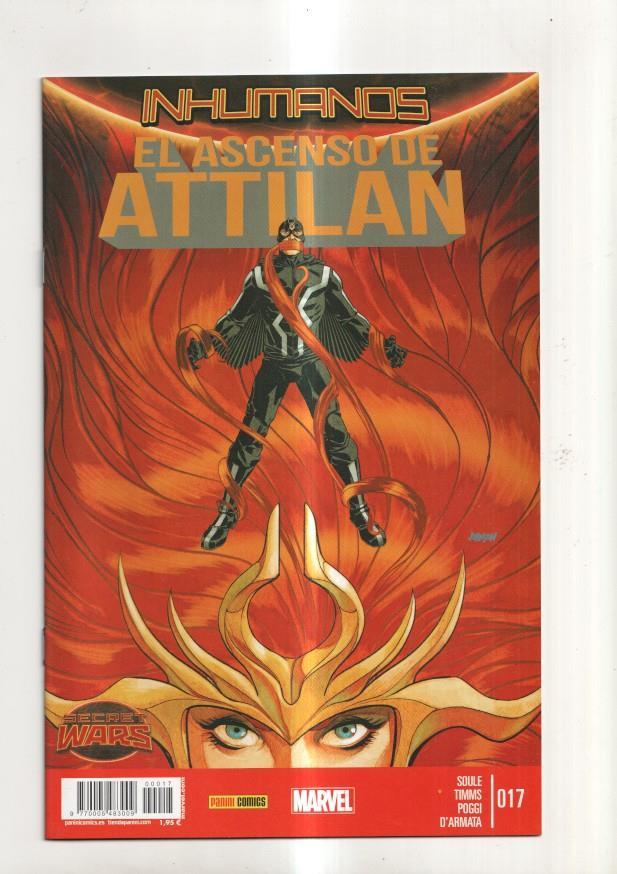 Panini: Inhumanos año 2 numero 17: Susurros de desafio
