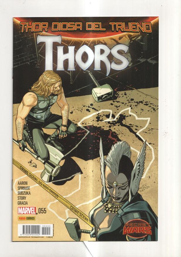 Panini: Thor: Diosa del trueno año 5 numero 55: Los asesinatos de Jane Foster