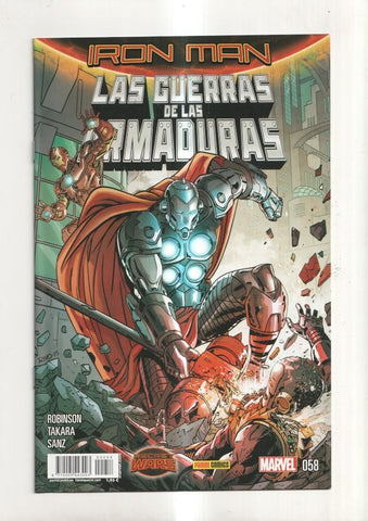 Panini: Iron Man año 5 numero 58: Las guerras de las armaduras