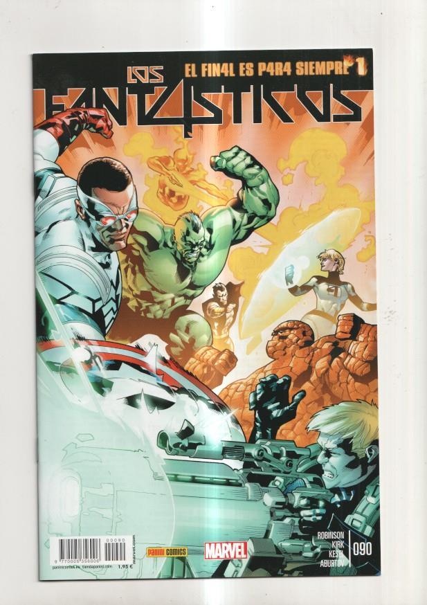 Panini: Los 4 Fantasticos año 8 numero 90: De vuelta al azul