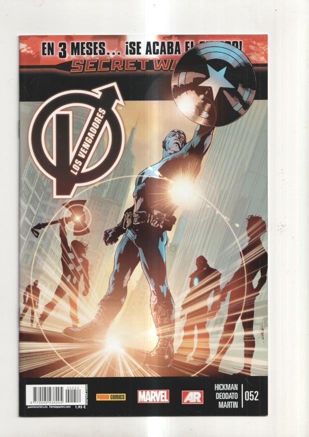 Panini: Los Vengadores vol 4 numero 52