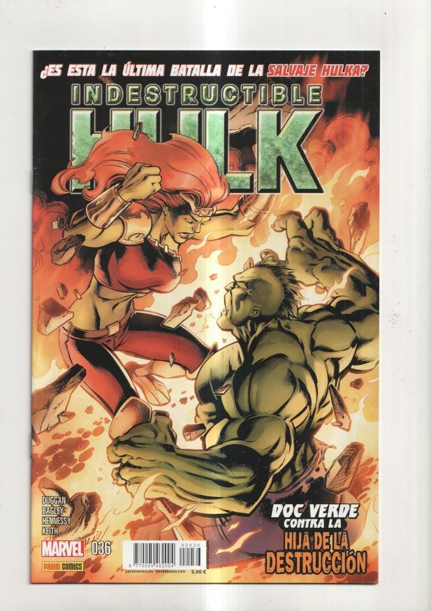 Panini: Indestructible Hulk año 4 numero 36