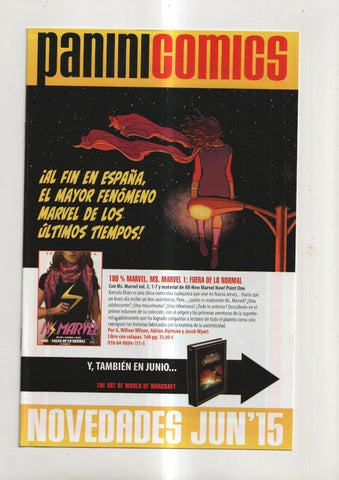 Panini: catalogo novedades junio 2015 