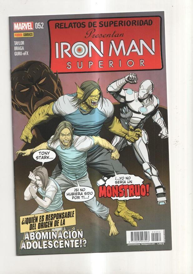 Panini: Iron Man superior año 5 numero 52
