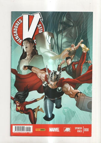 Panini: Vengadores Mundiales año 1 numero 08