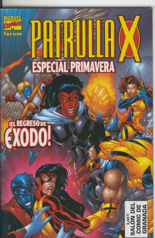 Planeta: La Patrulla X especial primavera 2002: el regreso de exodo