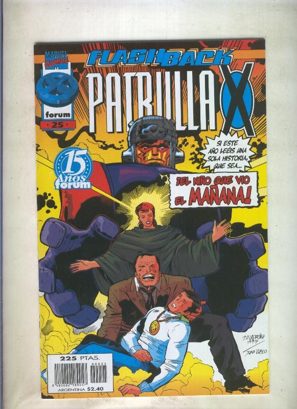 Planeta: La Patrulla X volumen 2 numero 025: Flashback