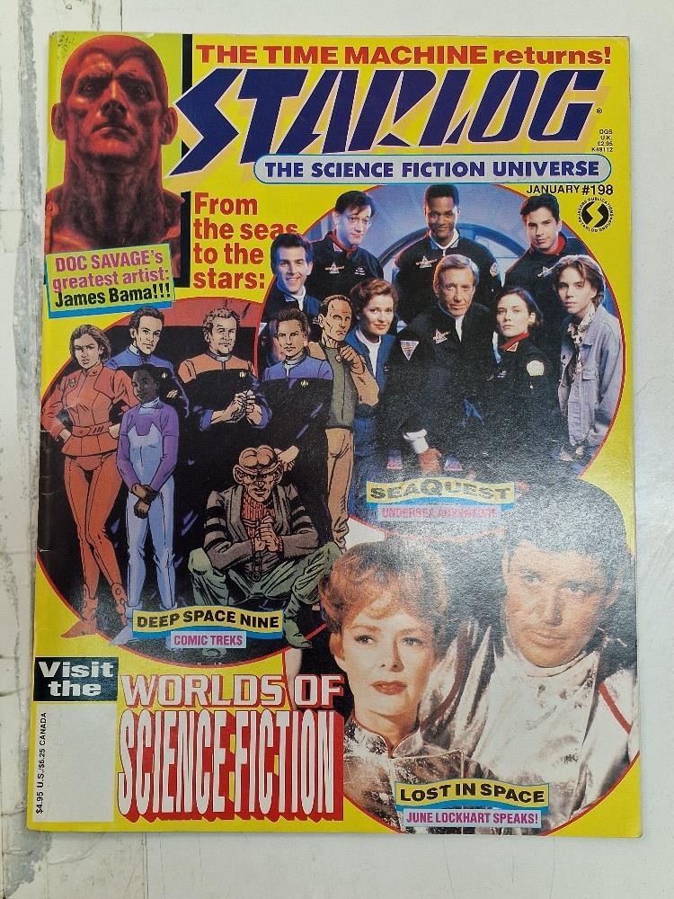 Starlog Magazine number 198, january 1994. The Acience Fiction Universe