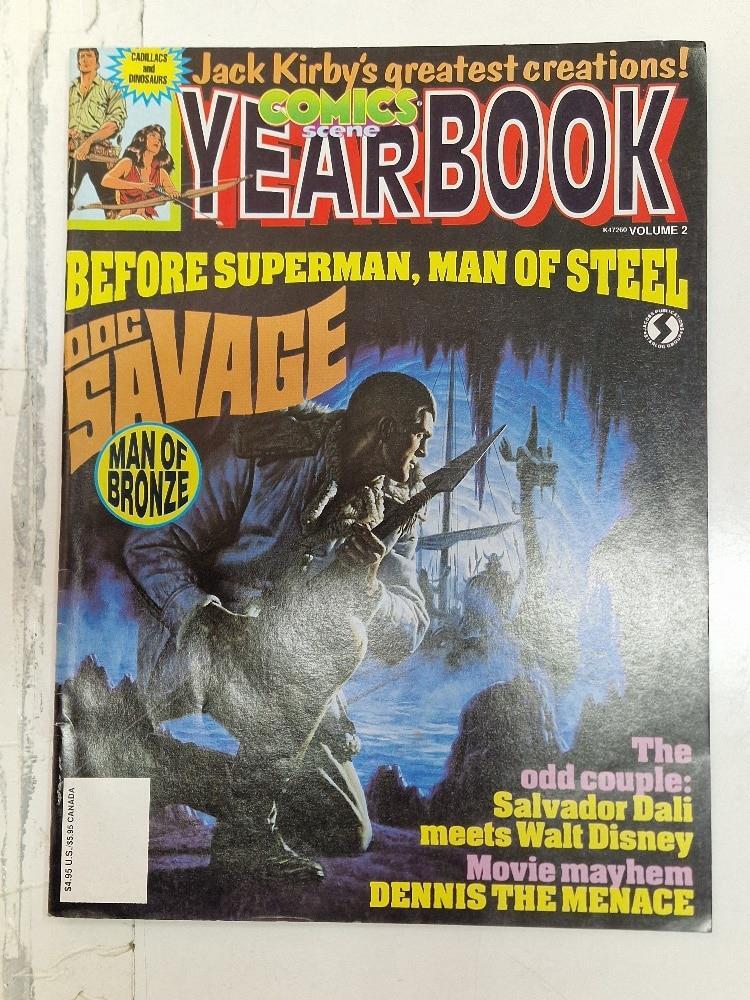 Comic Scene YearBook volume 2 - Doc Savage Man of Bronze