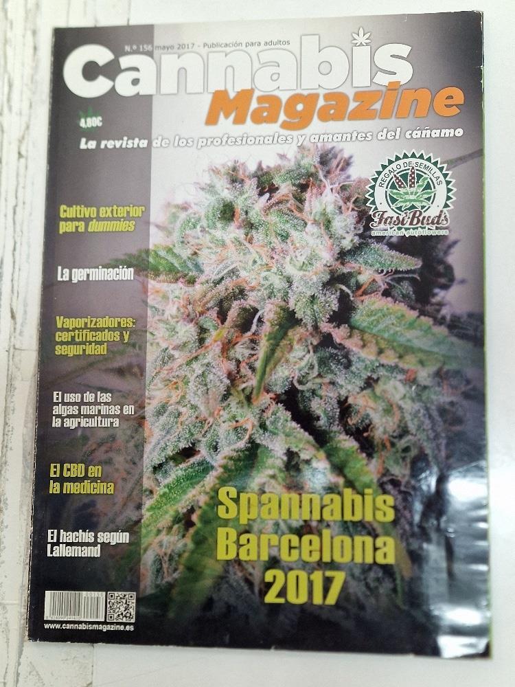 Revista Cannabis Magazine num 156 mayo 2017 - Spannabis Barcelona 2017