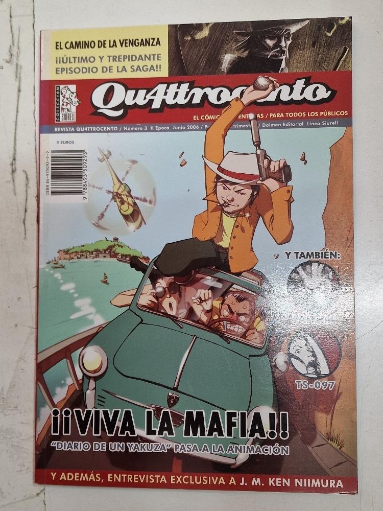 Revista Qu4ttrocento numero 3 II Epoca Junio 2006. Colección Siurell. Entrevista a Ken Niimura
