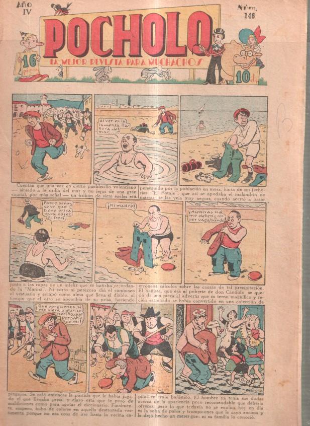 Pocholo numero 146: cubierta de Opisso