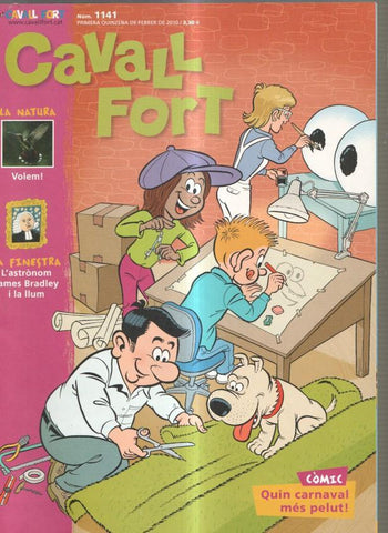 Cavall Fort numero 1141, febrer 2010: Cresques- Ot el bruixot Alfons Delmar- Fas