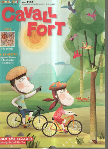 Cavall Fort numero 1152, juliol 2010: Jocs, a la platja- La finestra, Eugeni Sierra: