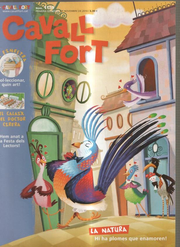 Cavall Fort numero 1159, novembre 2010: La finestra, col leccionarm quin art- El
