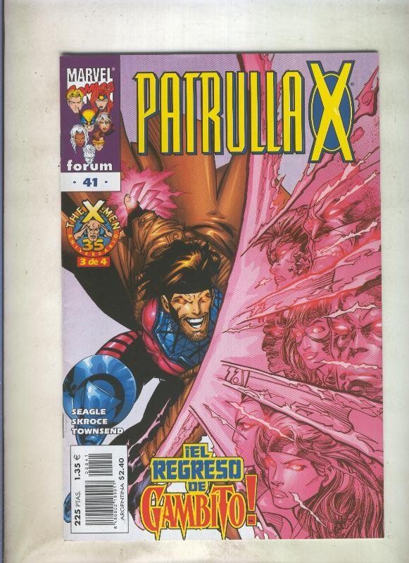 Planeta: La Patrulla X volumen 2 numero 041: The X Men 35 aniversario 3 de 4