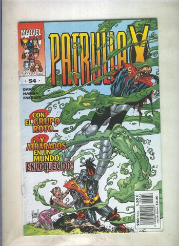 Planeta: La Patrulla X volumen 2 numero 054: La bella y la bestia