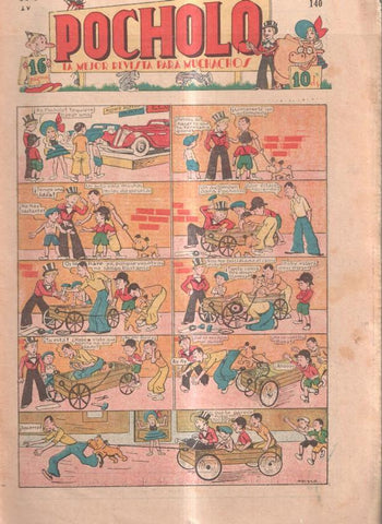Pocholo numero 140: cubierta de Opisso