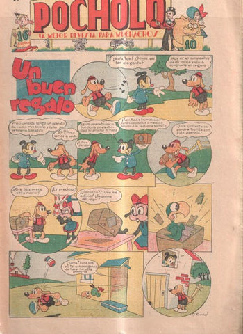 Pocholo numero 139: Un buen regalo, cubierta de C.Arnal