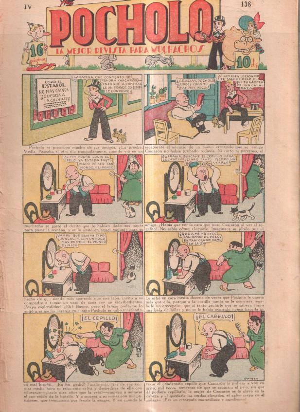 Pocholo numero 138: cubierta de Opisso