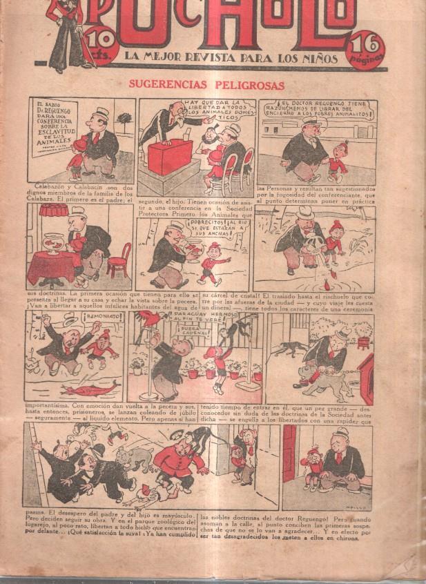 Pocholo numero 121: Sugerencias peligrosas, cubierta de Opisso