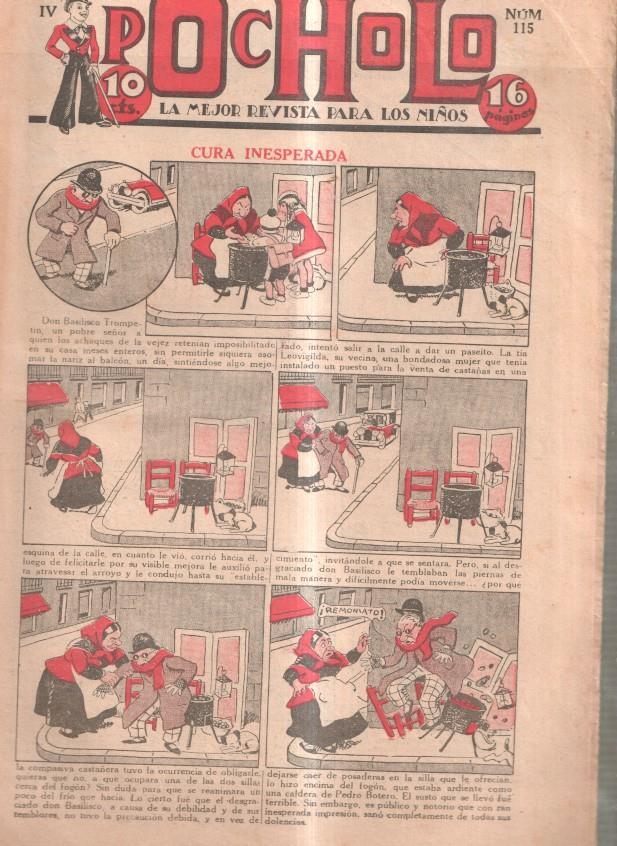Pocholo numero 115: Cura inesperada, cubierta de ?