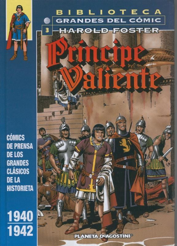 Planeta: Biblioteca Grandes del comic: Principe Valiente numero 03