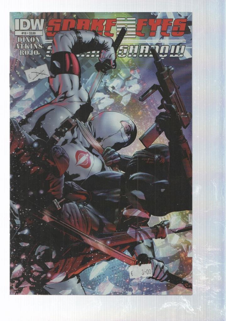 Snake Eyes and Storm Shadow num. 16 (2012) - Dixon, Atkins