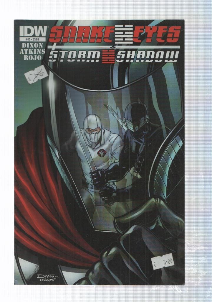 Snake Eyes and Storm Shadow num. 15 (jul 2012) - Dixon, Atkins