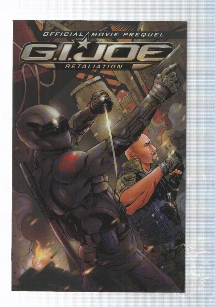 G.I. Joe 2, Movie Prequel num 3 Standard cover (march 2012). John Barber, Navarro, Rojo