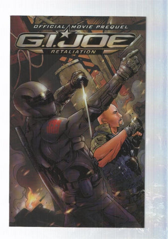 G.I. Joe 2, Movie Prequel num 3 Standard cover (march 2012). John Barber, Navarro, Rojo