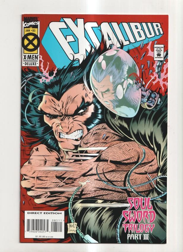Marvel Comics: Excalibur vol 1 numero 85, edicion DELUXE