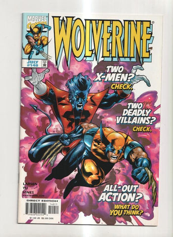 Marvel Comics: Wolverine vol 1 numero 140