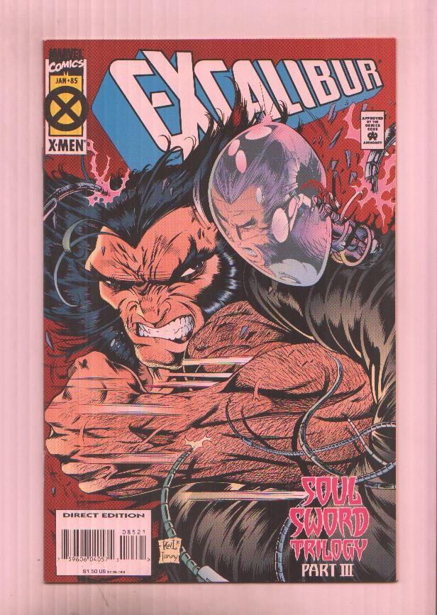 Marvel Comics: Excalibur vol 1 numero 85, edicion normal
