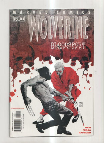Marvel Comics: Wolverine vol 1 numero 168