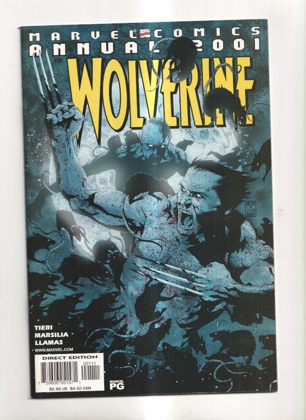 Marvel Comics: Wolverine anual 2001