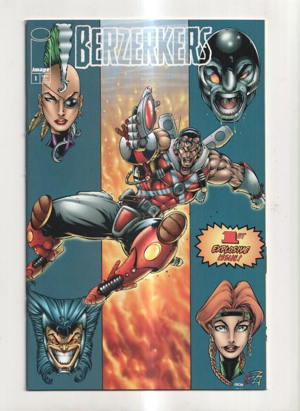 Image Comics: Berzerkers vol 1 numero 1 (segunda portada)