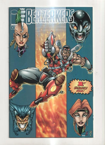 Image Comics: Berzerkers vol 1 numero 1 (segunda portada)