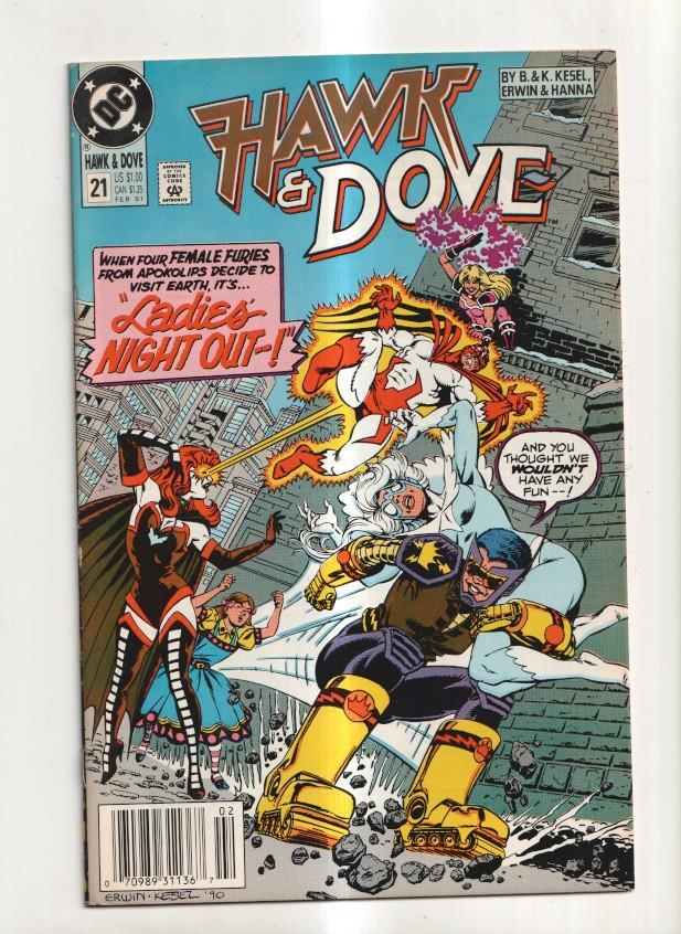 DC Comics: Hawk and dove numero 21