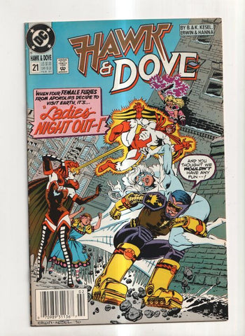 DC Comics: Hawk and dove numero 21