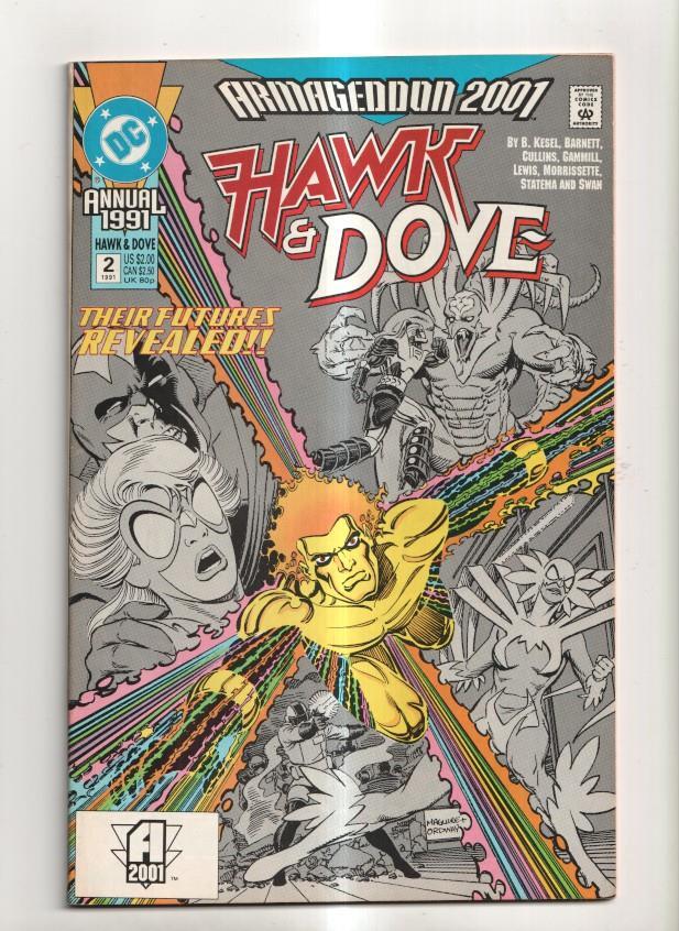 DC Comics: Hawk and dove annual 1991 numero 2